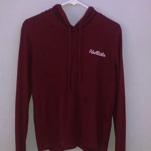 Hollister hooded long sleeve